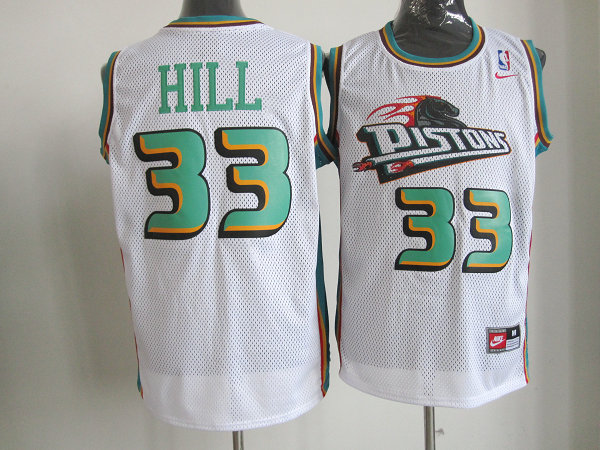 grant hill white pistons jersey