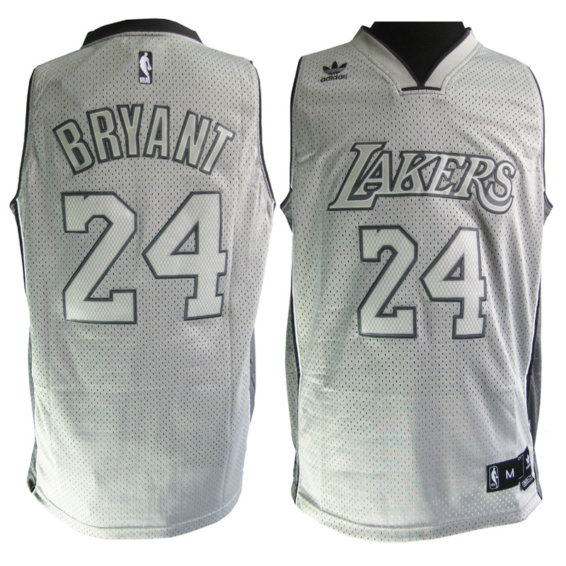 lakers gray jersey