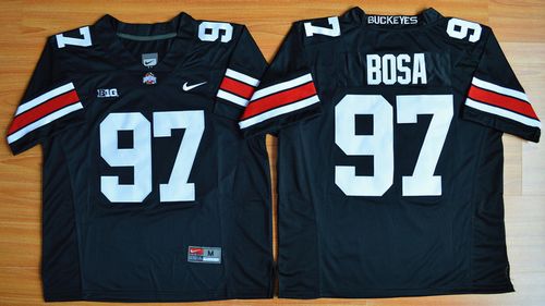 Buckeyes #97 Joey Bosa Black Limited Stitched NCAA Jersey