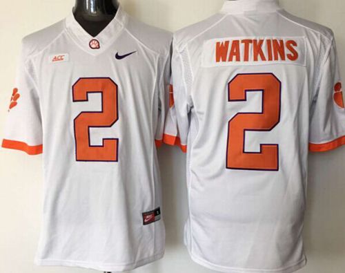 Tigers #2 Sammy Watkins White Limited Stitched NCAA Jersey
