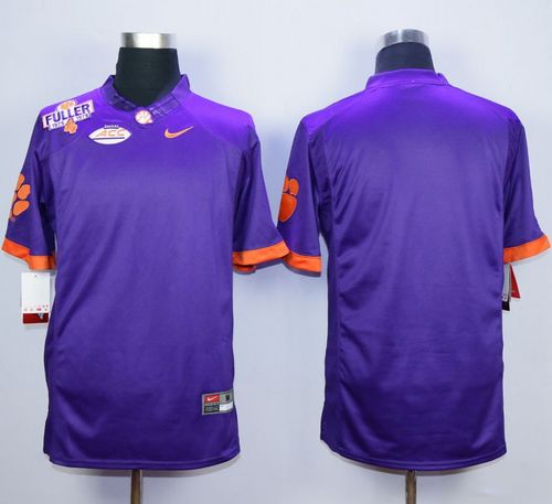 Tigers Blank Purple Limited Stitched NCAA Jersey