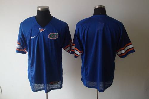 Gators Blank Blue Stitched NCAA Jersey