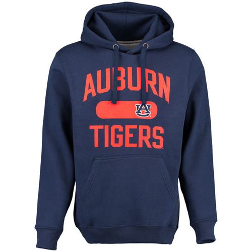 Auburn Tigers Athletic Issued Pullover Hoodie Navy