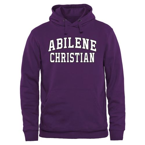 Abilene Christian University Wildcats Everyday Pullover Hoodie Purple