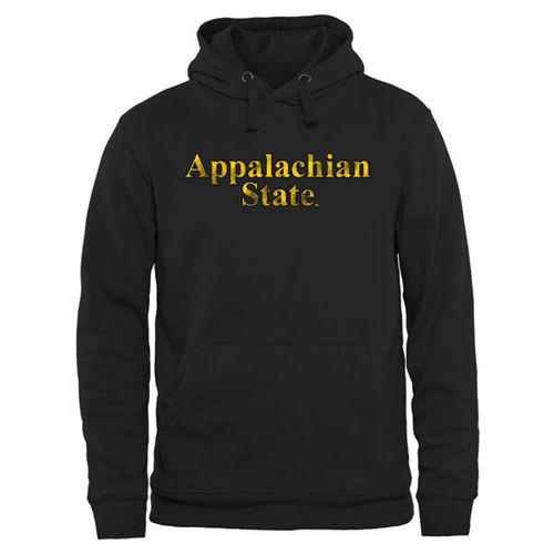 Appalachian State Mountaineers Classic Wordmark Pullover Hoodie Black