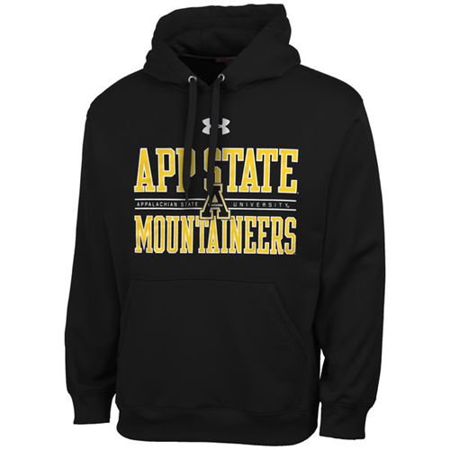 Appalachian State Mountaineers Under Armour Performance Hoodie Black