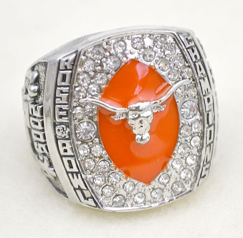 NCAA Texas Longhorns World Champions Silver Ring