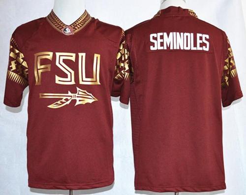 Seminoles Blank Red Pride Fashion Stitched NCAA Jersey