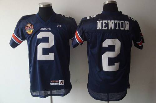 Tigers #2 Newton Blue Stitched NCAA Jersey