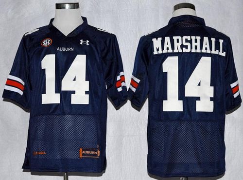 Tigers #14 Nick Marshall Blue Stitched NCAA Jersey