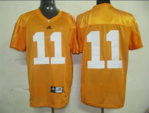 Vols #11 Orange Stitched NCAA Jersey