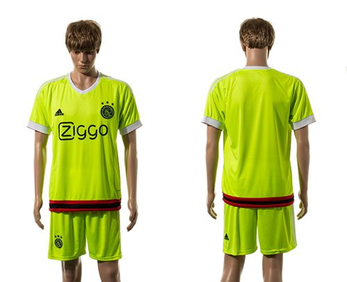 Ajax Blank Away Soccer Club Jersey