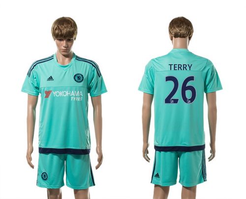 Chelsea #26 Terry Green Soccer Club Jersey