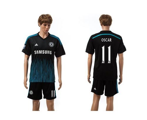 Chelsea #11 Oscar Away Soccer Club Jersey