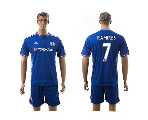 Chelsea #7 Ramires Blue Soccer Club Jersey