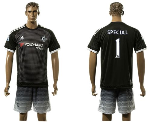 Chelsea #1 Special Black Soccer Club Jersey