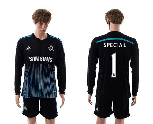 Chelsea #1 Special Away Long Sleeves Soccer Club Jersey