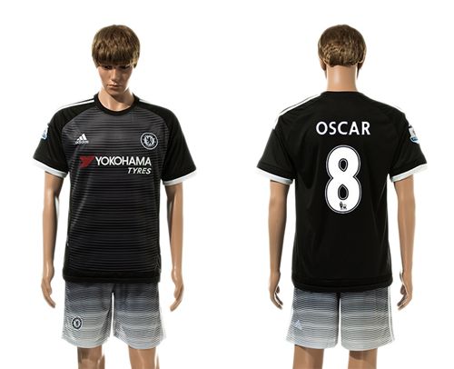 Chelsea #8 Oscar Black Soccer Club Jersey