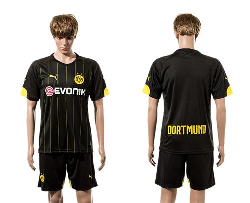 Dortmund Blank Away Soccer Club Jersey