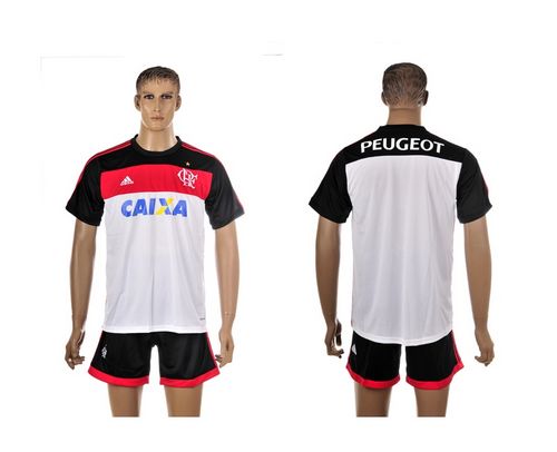 Flamengo Blank Away Soccer Club Jersey