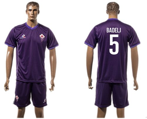 Florence #5 Badelj Home Soccer Club Jersey