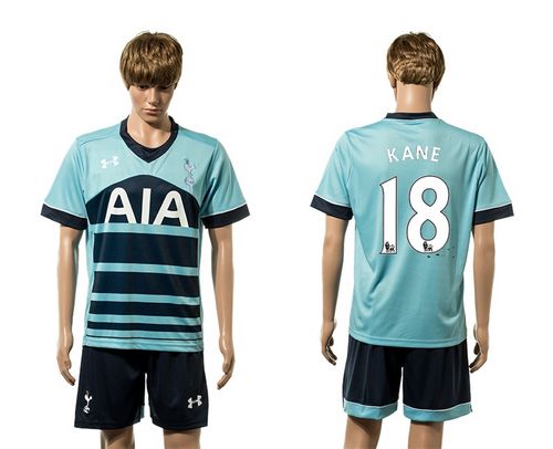 Tottenham Hotspur #18 Kane Away Soccer Club Jersey