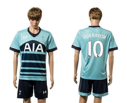 Tottenham Hotspur #10 Adebayor Away Soccer Club Jersey