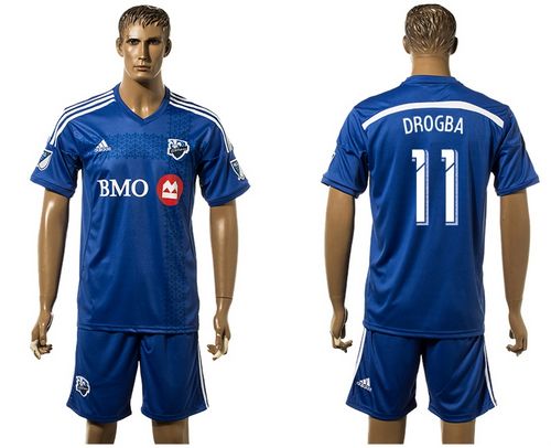 Montreal Impact #11 Dorgba Blue Home Soccer Club Jersey