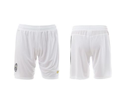 Juventus Blank White Home Soccer Shorts