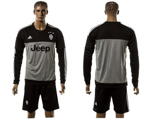 Juventus Blank Goalkeeper Long Sleeve Soccer Club Jersey