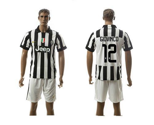 Juventus #12 Giovinco Home Soccer Club Jersey