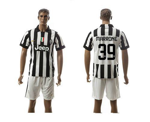 Juventus #39 Marrone Home Soccer Club Jersey