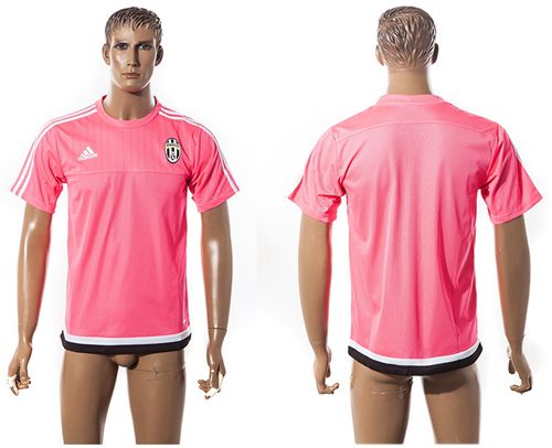 Juventus Blank Pink Training Soccer Club Jersey