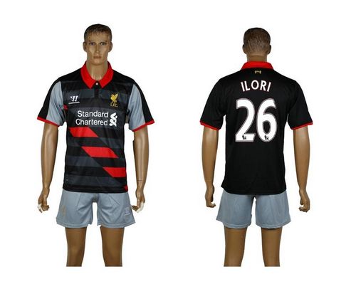 Liverpool #26 Ilori Black Soccer Club Jersey
