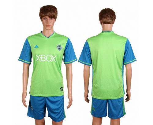 Seattle Sounders Blank Home Soccer Club Jersey