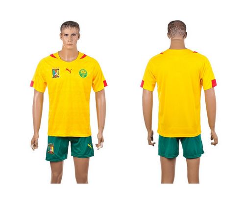 Cameroon Blank Away World Cup Soccer Country Jersey