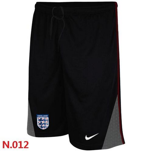  England 2014 World Soccer Performance Shorts Black