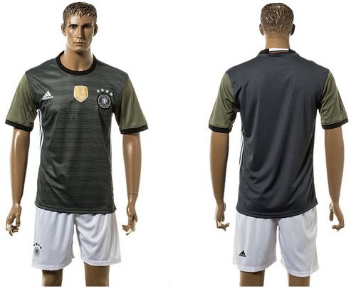 Germany Blank Away Soccer Country Jersey