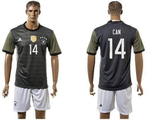 Germany #14 Can Away Soccer Country Jersey