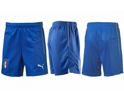 Italy Blue Home Soccer Country Shorts