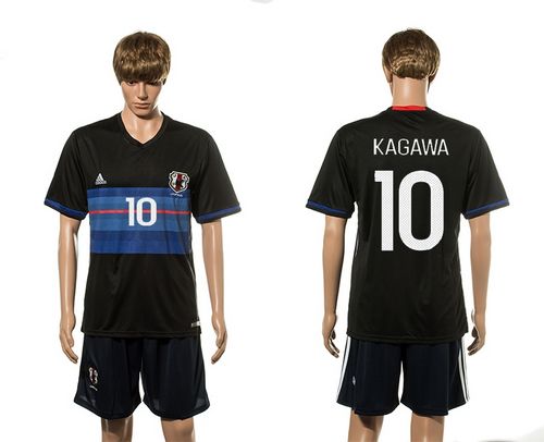 Japan #10 Kagawa Home Soccer Country Jersey
