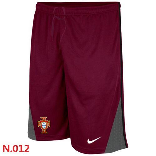 Portugal 2014 World Soccer Performance Shorts Red