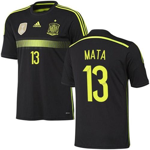 Spain #13 Juan Mata Away World Cup Soccer Country Jersey