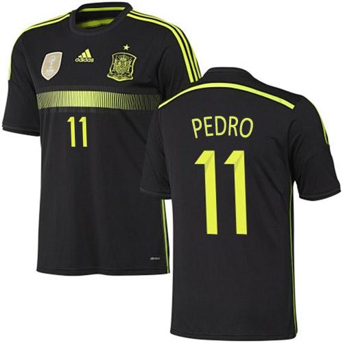 Spain #11 Pedro Rodriguez Away World Cup Soccer Country Jersey