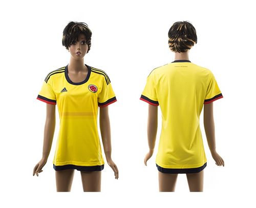 Women's Blank Home Soccer Country Jersey