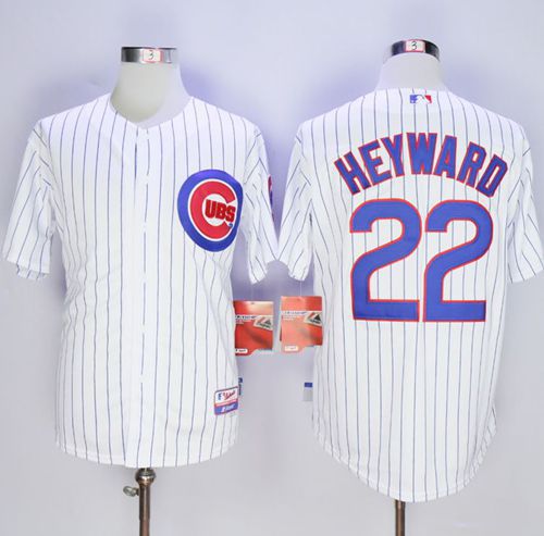 Cubs #22 Jason Heyward White Home Cool Base Stitched MLB Jersey