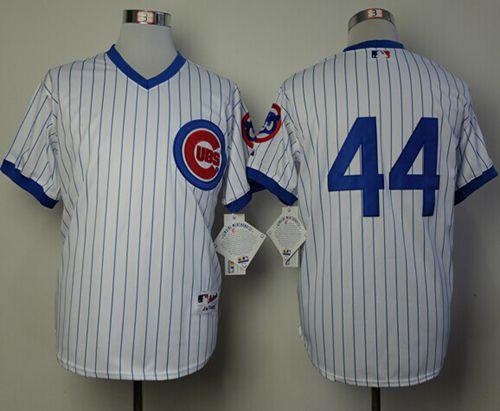 Cubs #44 Anthony Rizzo White 1988 Turn Back The Clock Stitched MLB Jersey