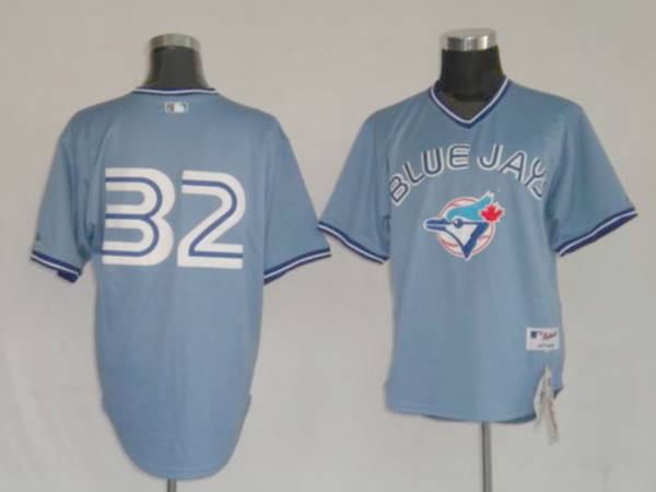 Blue Jays #32 Harry Halladay Stitched Blue MLB Jersey