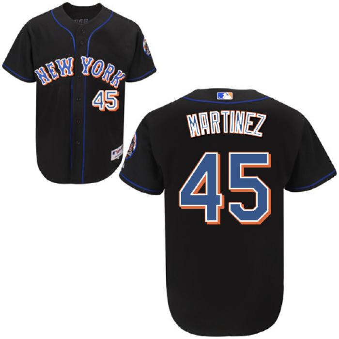 Mets #45 Peddro Martinez Black Stitched MLB Jersey