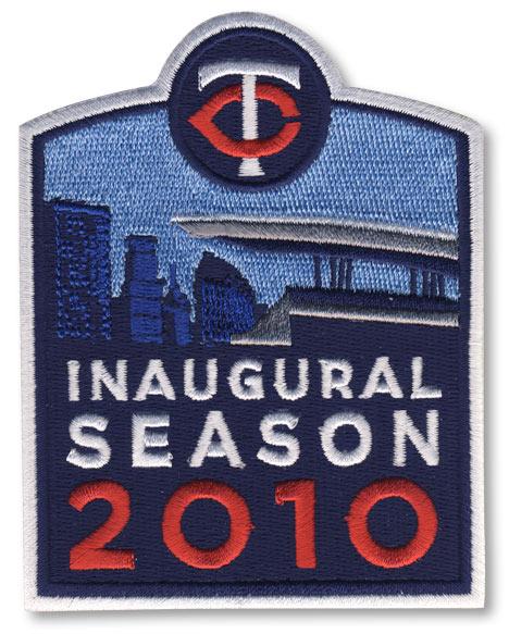 Stitched 2010 Minnesota Twins Inaugural Season Jersey Patch